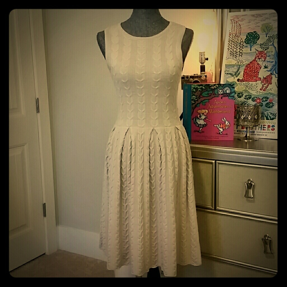 100% Wool Sweater Dress